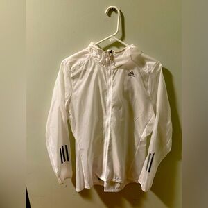Adidas lightweight Running jacket with phone pocket Sized M